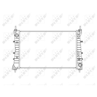 Radiatorius, variklio aušinimas NRF 54503