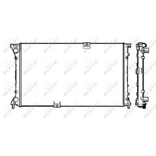 Radiatorius, variklio aušinimas NRF 58330
