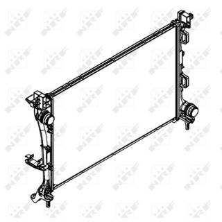Radiatorius, variklio aušinimas NRF 58422