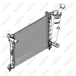 Radiatorius, variklio aušinimas NRF 58429