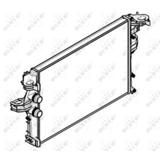 Radiatorius, variklio aušinimas NRF 58430