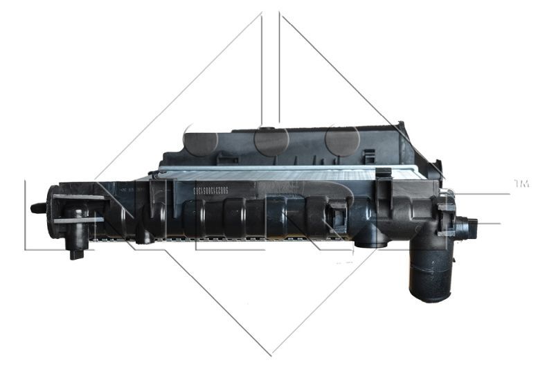 Radiatorius, variklio aušinimas NRF 58823