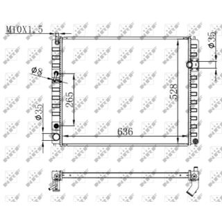 Radiatorius, variklio aušinimas NRF 59147