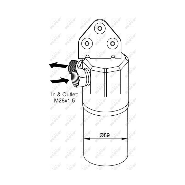 Džiovintuvas, oro kondicionierius NRF 33131
