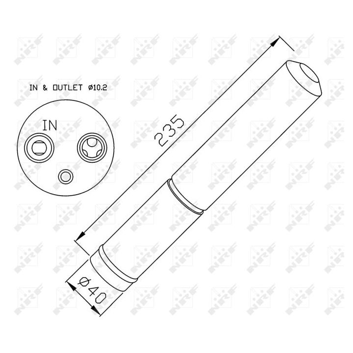 Džiovintuvas, oro kondicionierius NRF 33225
