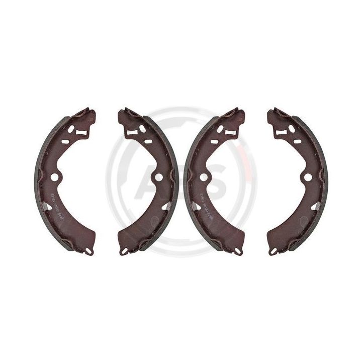 Stabdžių trinkelių komplektas A.B.S. 8678