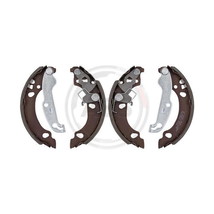 Stabdžių trinkelių komplektas A.B.S. 9166