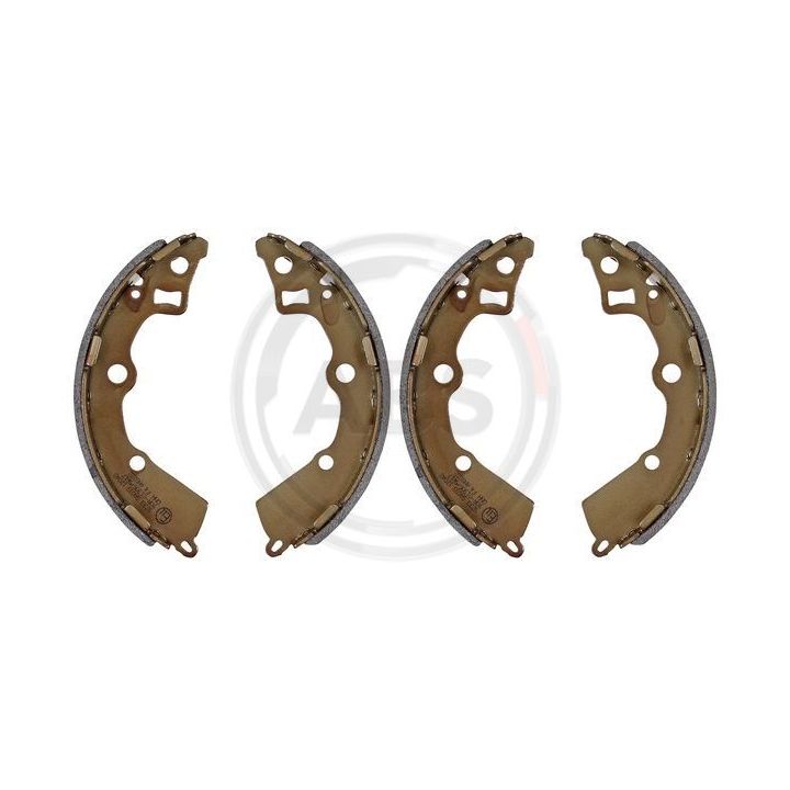 Stabdžių trinkelių komplektas A.B.S. 9233