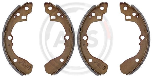 Stabdžių trinkelių komplektas A.B.S. 9303