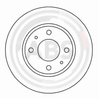 Stabdžių diskas A.B.S. 15048