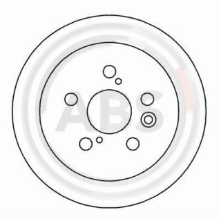 Stabdžių diskas A.B.S. 15990
