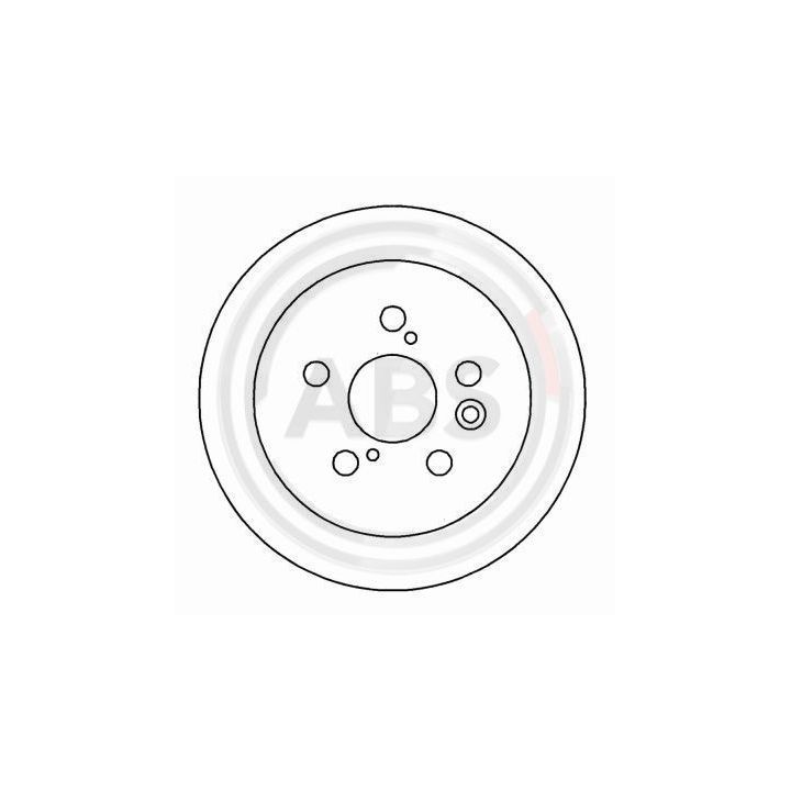 Stabdžių diskas A.B.S. 15990