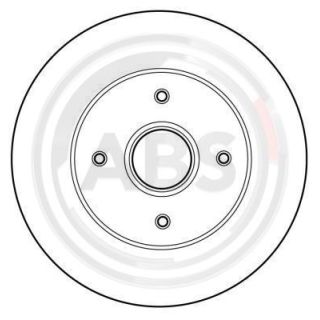 Stabdžių diskas A.B.S. 16058