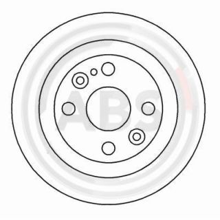 Stabdžių diskas A.B.S. 16088