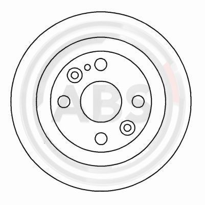 Stabdžių diskas A.B.S. 16088