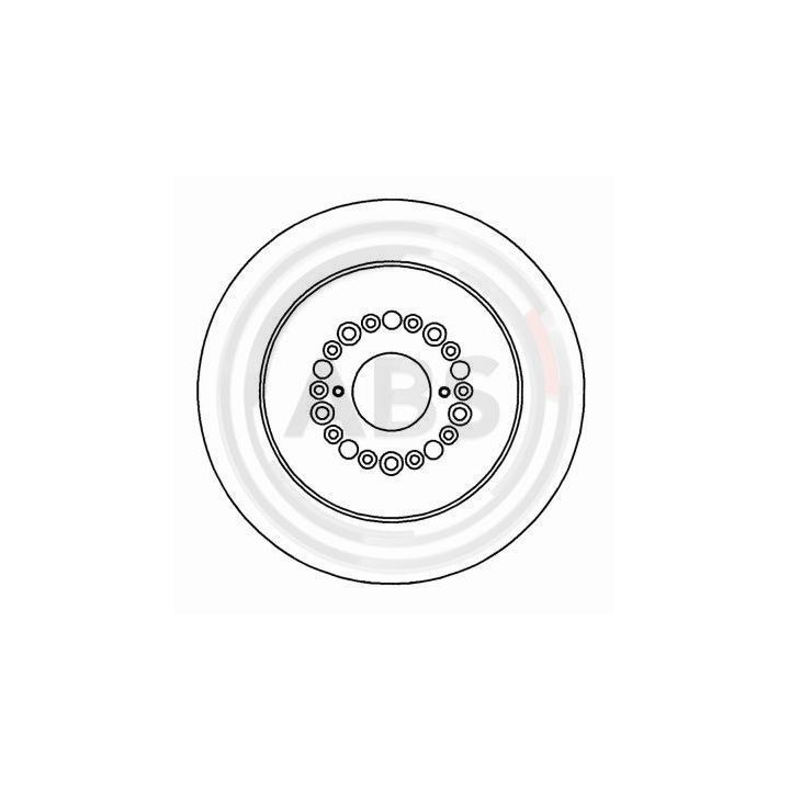 Stabdžių diskas A.B.S. 16159