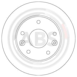 Stabdžių diskas A.B.S. 17519