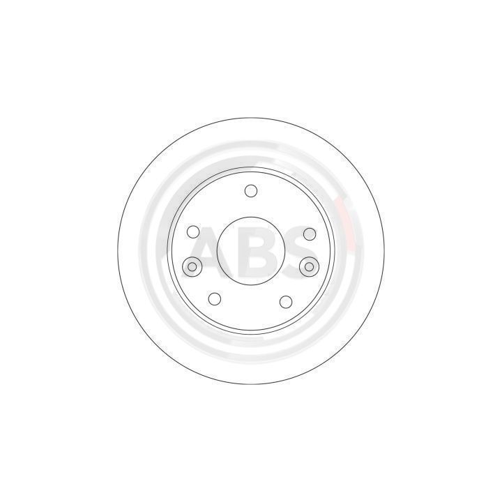 Stabdžių diskas A.B.S. 17519