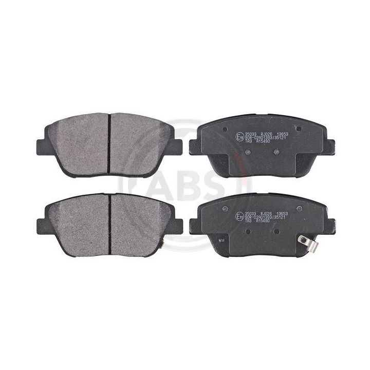 Stabdžių trinkelių rinkinys, diskinis stabdys A.B.S. 35033