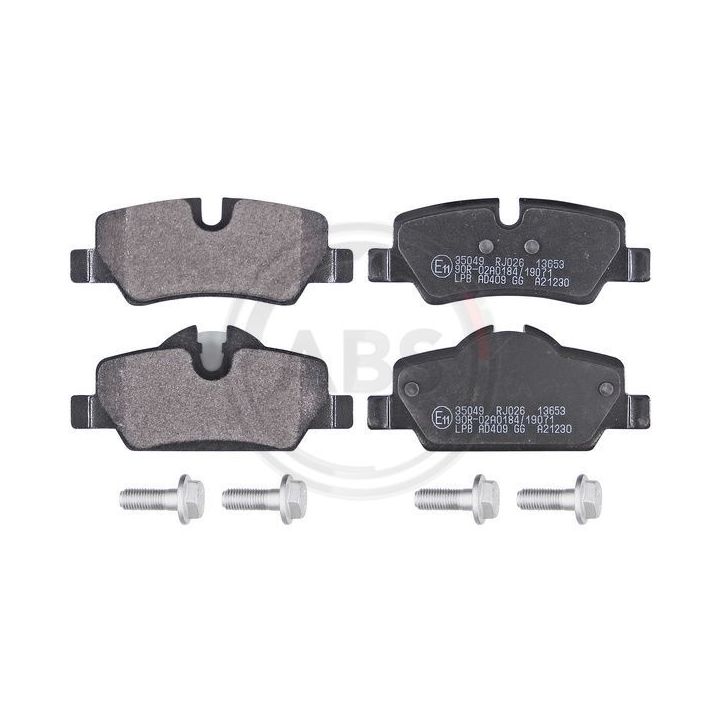 Stabdžių trinkelių rinkinys, diskinis stabdys A.B.S. 35049