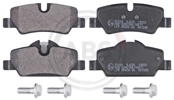 Stabdžių trinkelių rinkinys, diskinis stabdys A.B.S. 35049