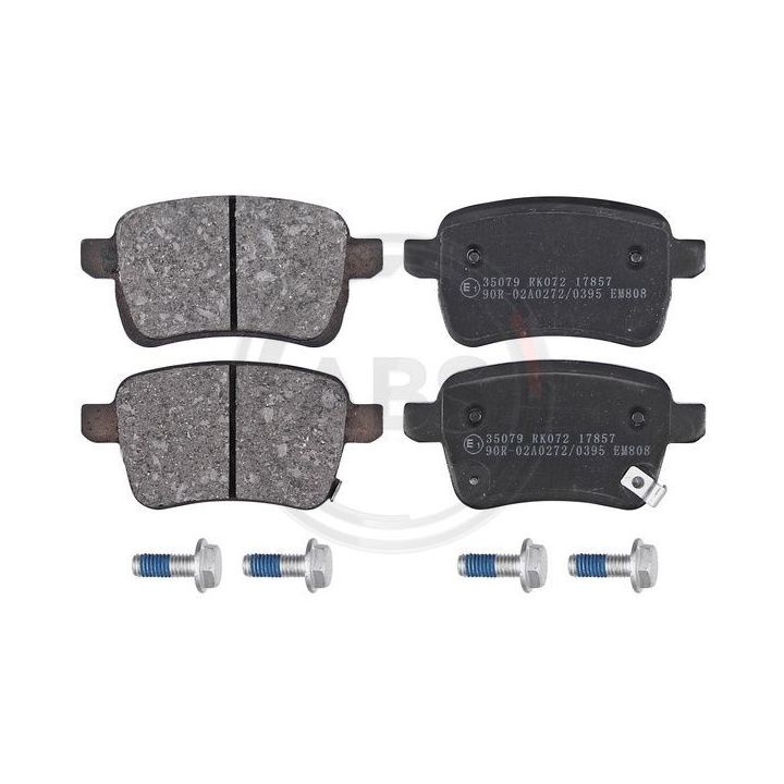 Stabdžių trinkelių rinkinys, diskinis stabdys A.B.S. 35079