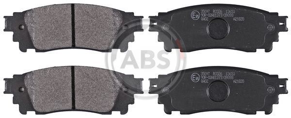 Stabdžių trinkelių rinkinys, diskinis stabdys A.B.S. 35097