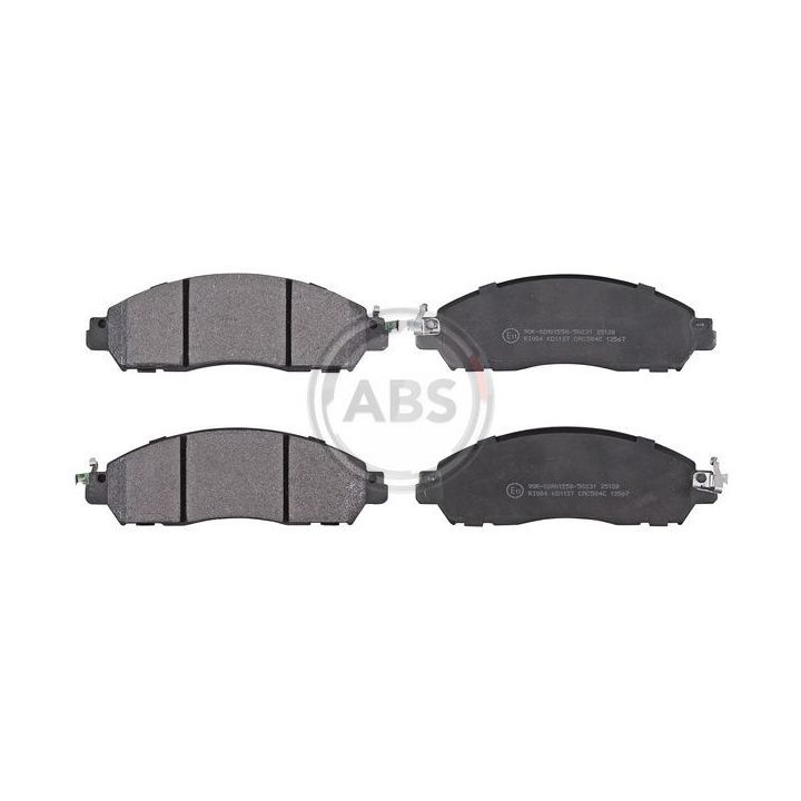 Stabdžių trinkelių rinkinys, diskinis stabdys A.B.S. 35128