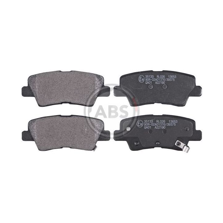 Stabdžių trinkelių rinkinys, diskinis stabdys A.B.S. 35133