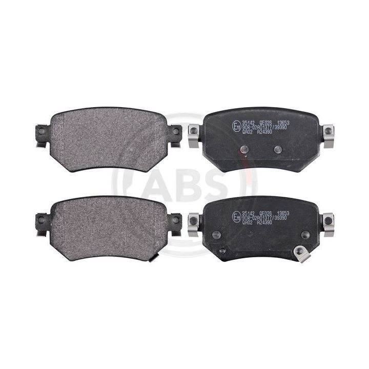 Stabdžių trinkelių rinkinys, diskinis stabdys A.B.S. 35142