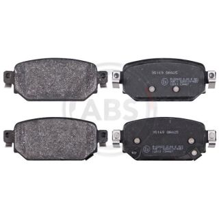 Stabdžių trinkelių rinkinys, diskinis stabdys A.B.S. 35169