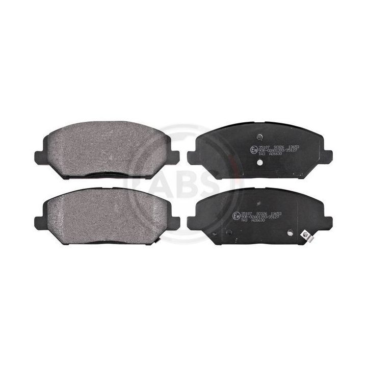 Stabdžių trinkelių rinkinys, diskinis stabdys A.B.S. 35187