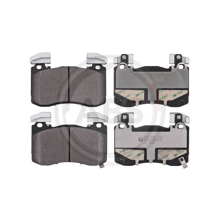 Stabdžių trinkelių rinkinys, diskinis stabdys A.B.S. 35202