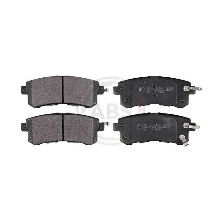 Stabdžių trinkelių rinkinys, diskinis stabdys A.B.S. 35210