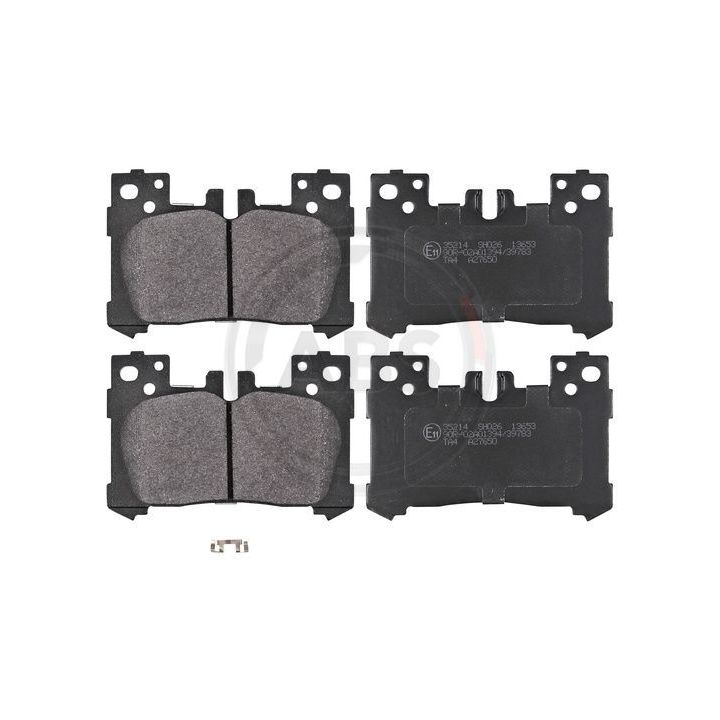 Stabdžių trinkelių rinkinys, diskinis stabdys A.B.S. 35214