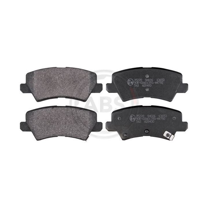 Stabdžių trinkelių rinkinys, diskinis stabdys A.B.S. 35228