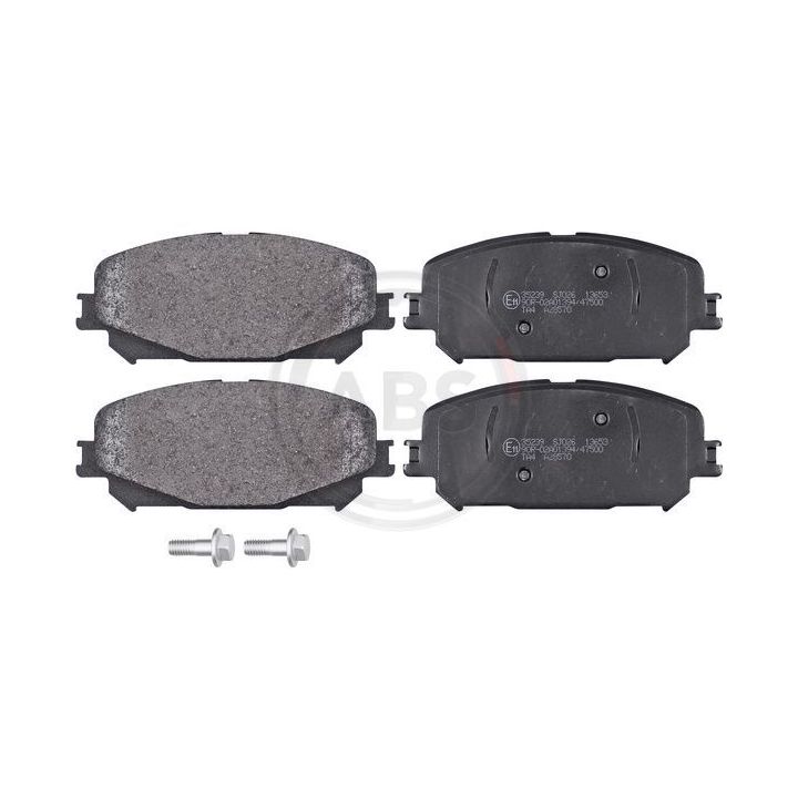 Stabdžių trinkelių rinkinys, diskinis stabdys A.B.S. 35239