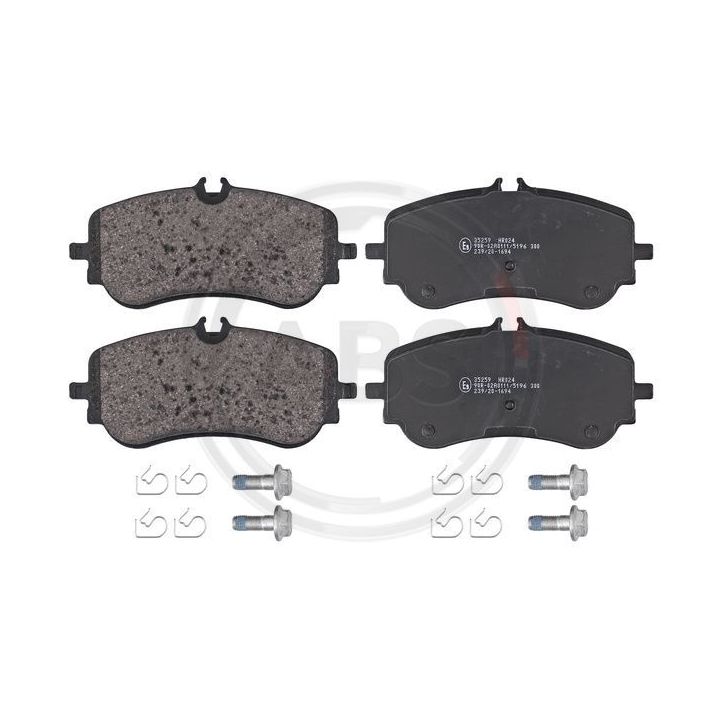 Stabdžių trinkelių rinkinys, diskinis stabdys A.B.S. 35259