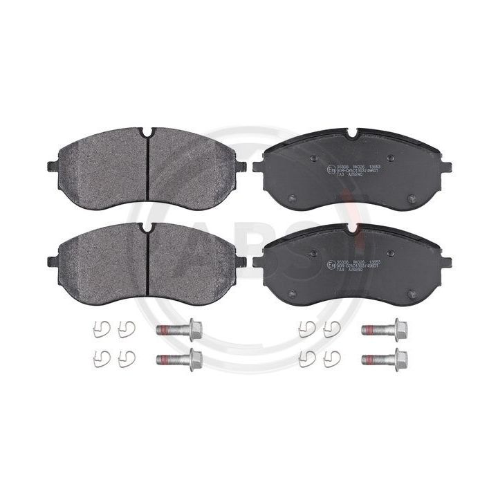 Stabdžių trinkelių rinkinys, diskinis stabdys A.B.S. 35308