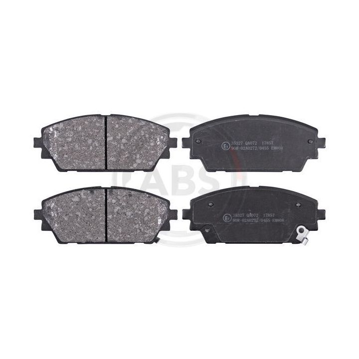 Stabdžių trinkelių rinkinys, diskinis stabdys A.B.S. 35327