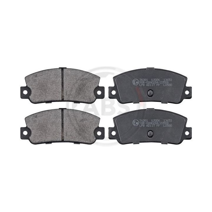 Stabdžių trinkelių rinkinys, diskinis stabdys A.B.S. 36081