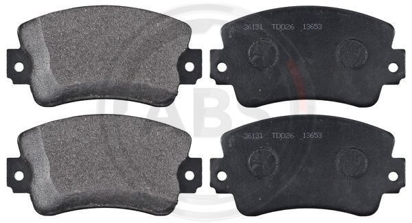 Stabdžių trinkelių rinkinys, diskinis stabdys A.B.S. 36131