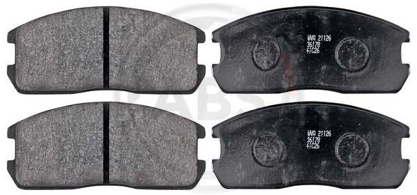 Stabdžių trinkelių rinkinys, diskinis stabdys A.B.S. 36178