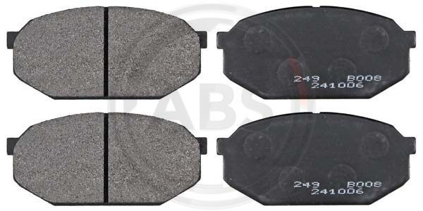 Stabdžių trinkelių rinkinys, diskinis stabdys A.B.S. 36511