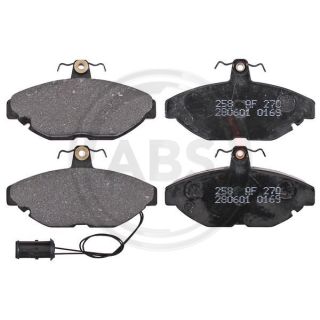 Stabdžių trinkelių rinkinys, diskinis stabdys A.B.S. 36513