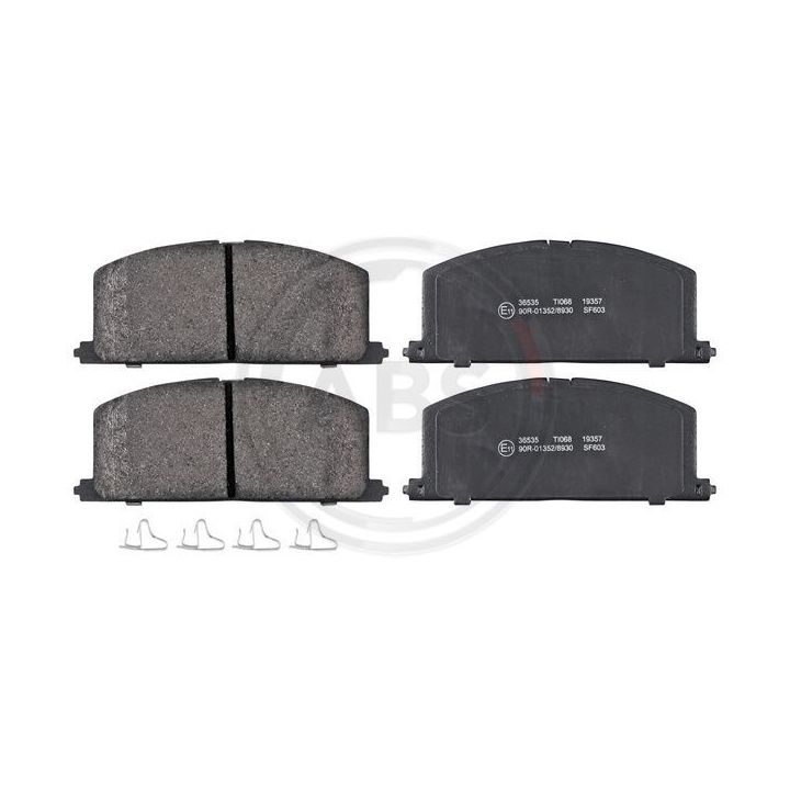 Stabdžių trinkelių rinkinys, diskinis stabdys A.B.S. 36535