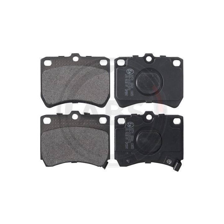 Stabdžių trinkelių rinkinys, diskinis stabdys A.B.S. 36574