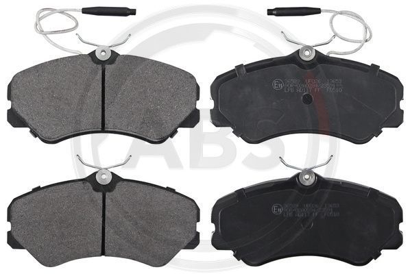 Stabdžių trinkelių rinkinys, diskinis stabdys A.B.S. 36589