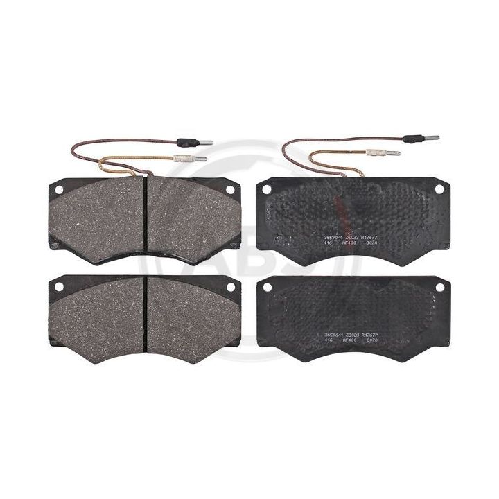 Stabdžių trinkelių rinkinys, diskinis stabdys A.B.S. 36590/1