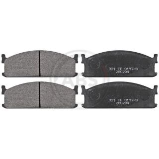 Stabdžių trinkelių rinkinys, diskinis stabdys A.B.S. 36593